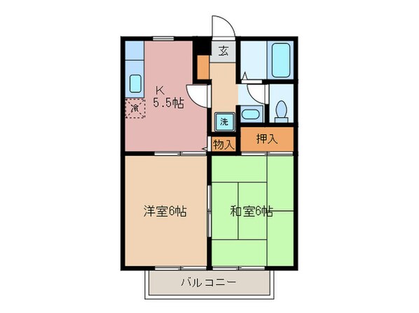 カ－サ　アリタの物件間取画像